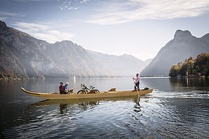 Traditionelle Traunsee-Plätten